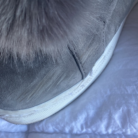 Sam Edelman Pom Pom sneakers grey - Picture 7 of 9